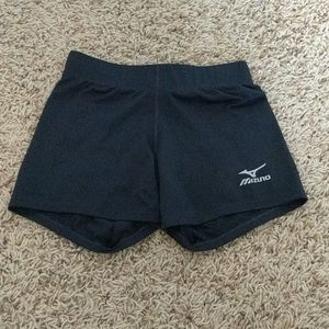 Mizuno Black Spandex Shorts